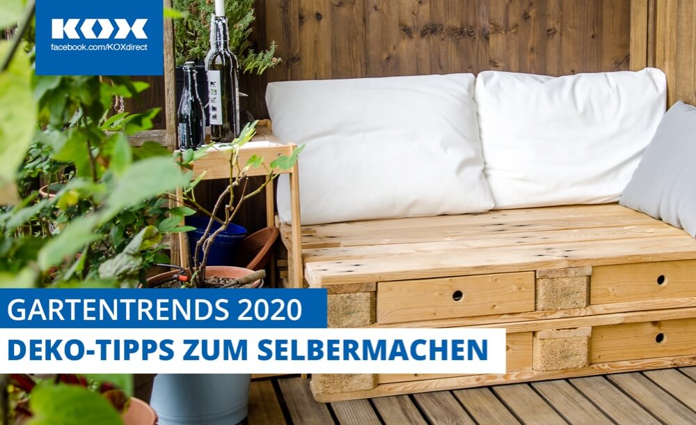 Gartentrends 2020 - Deko-Tipps zum Selbermachen