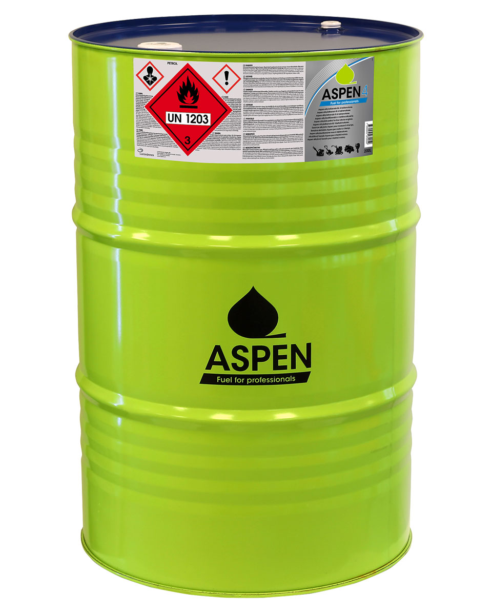 Aspen 4-Takt Benzin 200 Liter Fass
