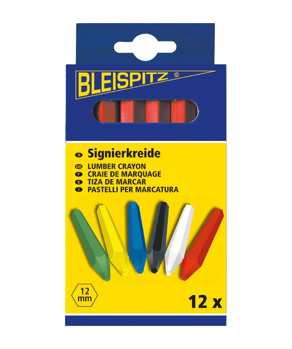 Bleispitz Signierkreide in verschiedenen Farben, XX9750