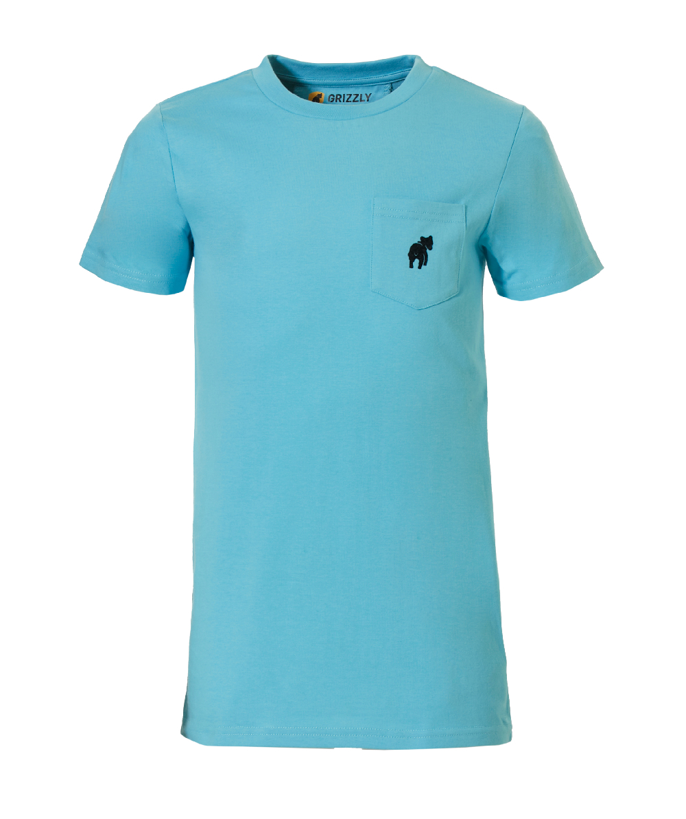 Grizzly Kinder kurzarm Zeckenschutz-T-Shirt Laval trkis, XX77192