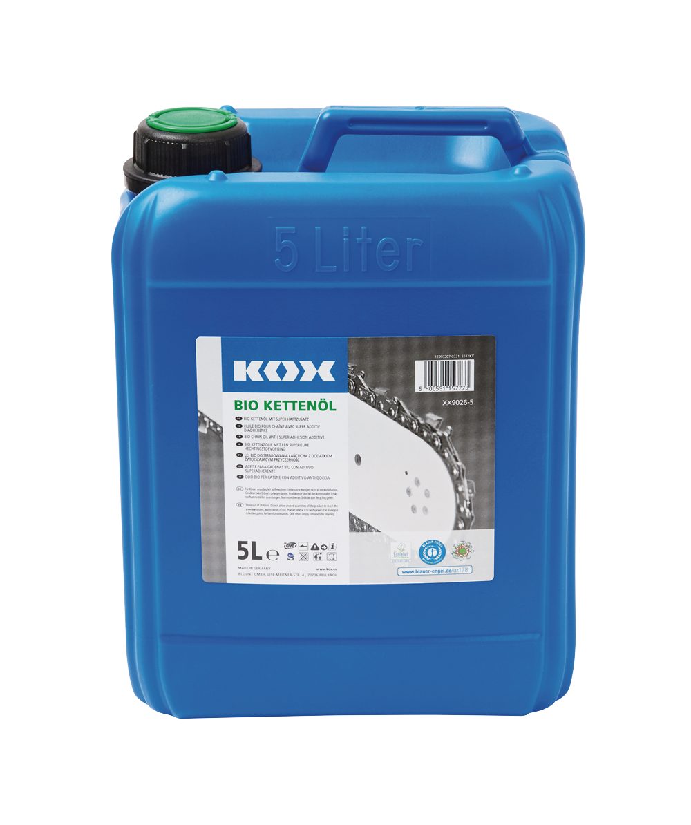 KOX Bio Sägeketten-Haftöl, 5 Liter, XX9026-5