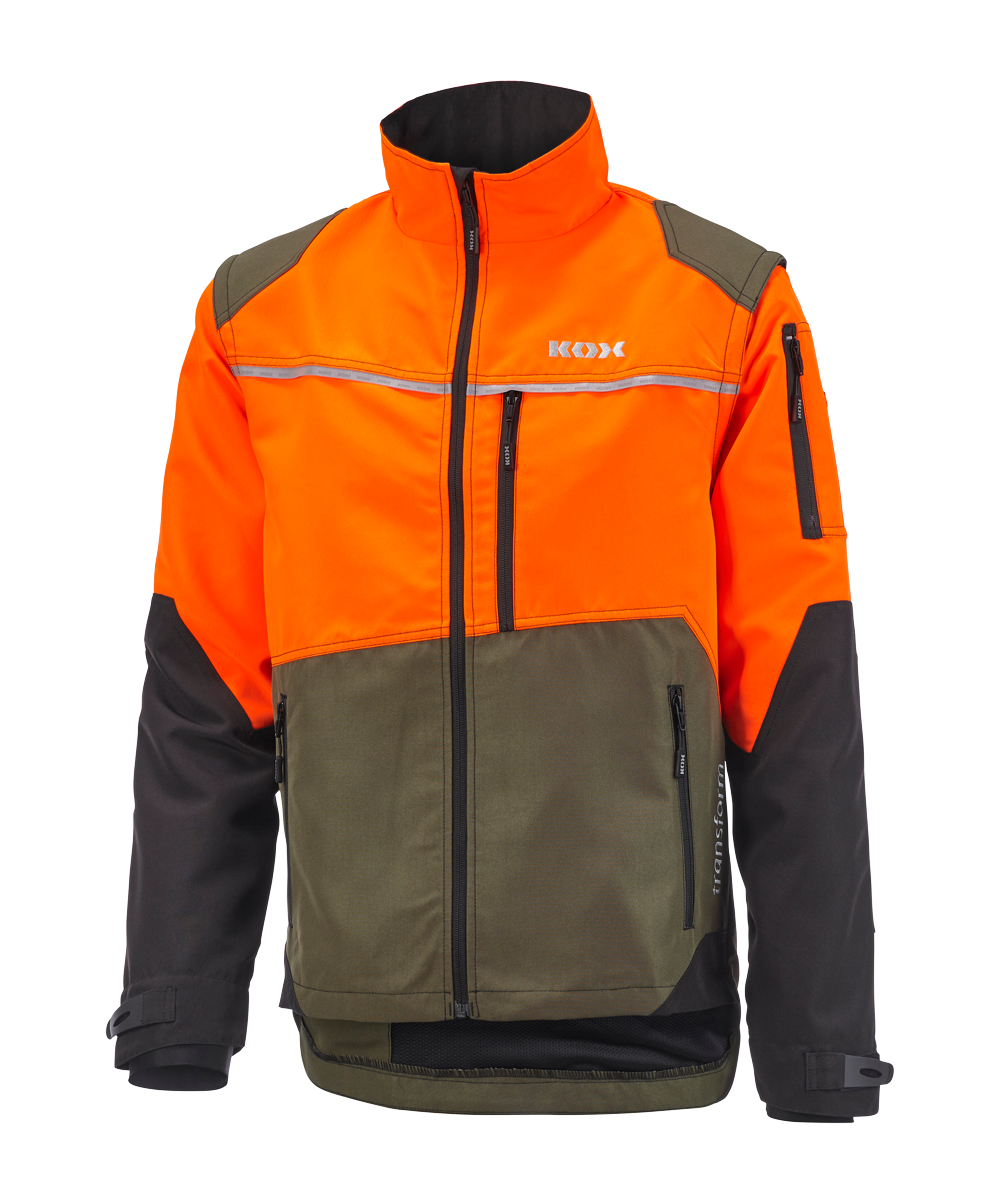 KOX Forstjacke Transform Olivgrn/Orange, XX71432