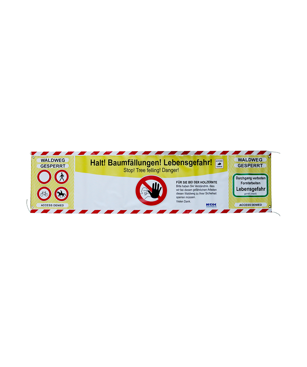 KOX Warn-/Absperrbanner DE 