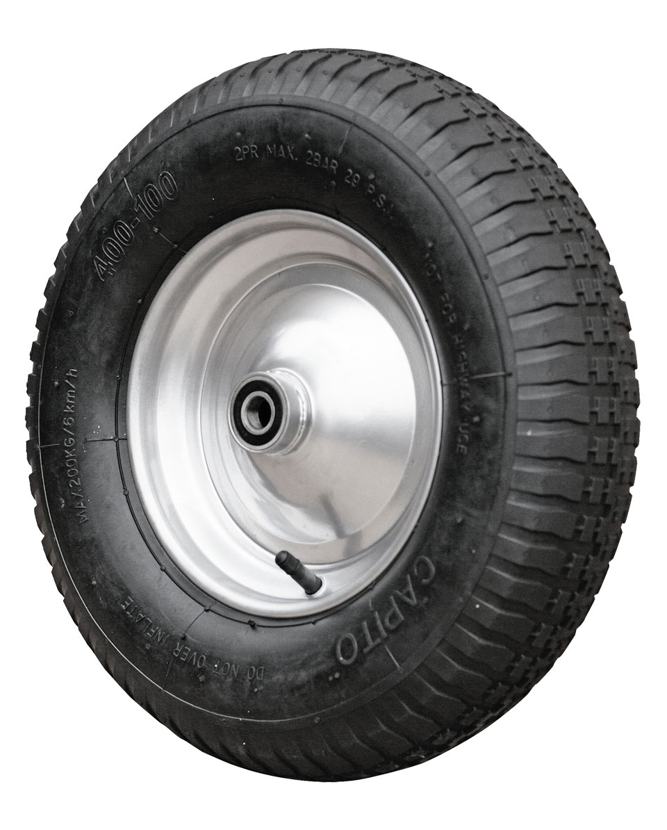 Luftrad 400/100 KU, passend zu Capito Schubkarren, XX91252