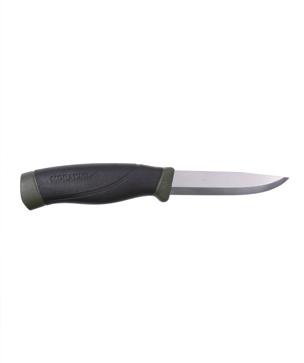 MORAKNIV  Jagdmesser / Outdoormesser  Companion HeavyDuty 10,4 cm / Oliv, ca. 10,4 cm Klingenlnge, XXMO12494