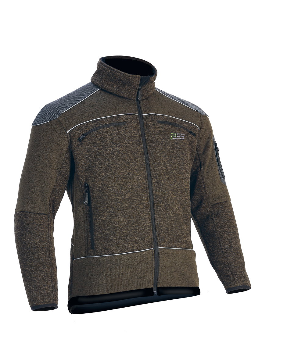 PSS Faserstrickjacke fr Kinder Xtreme Arctic Kids Grn, Grn, XX76134