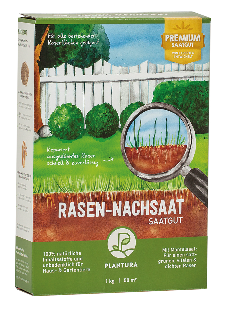 Plantura Rasen-Nachsaat Premium-Saatgutmischung