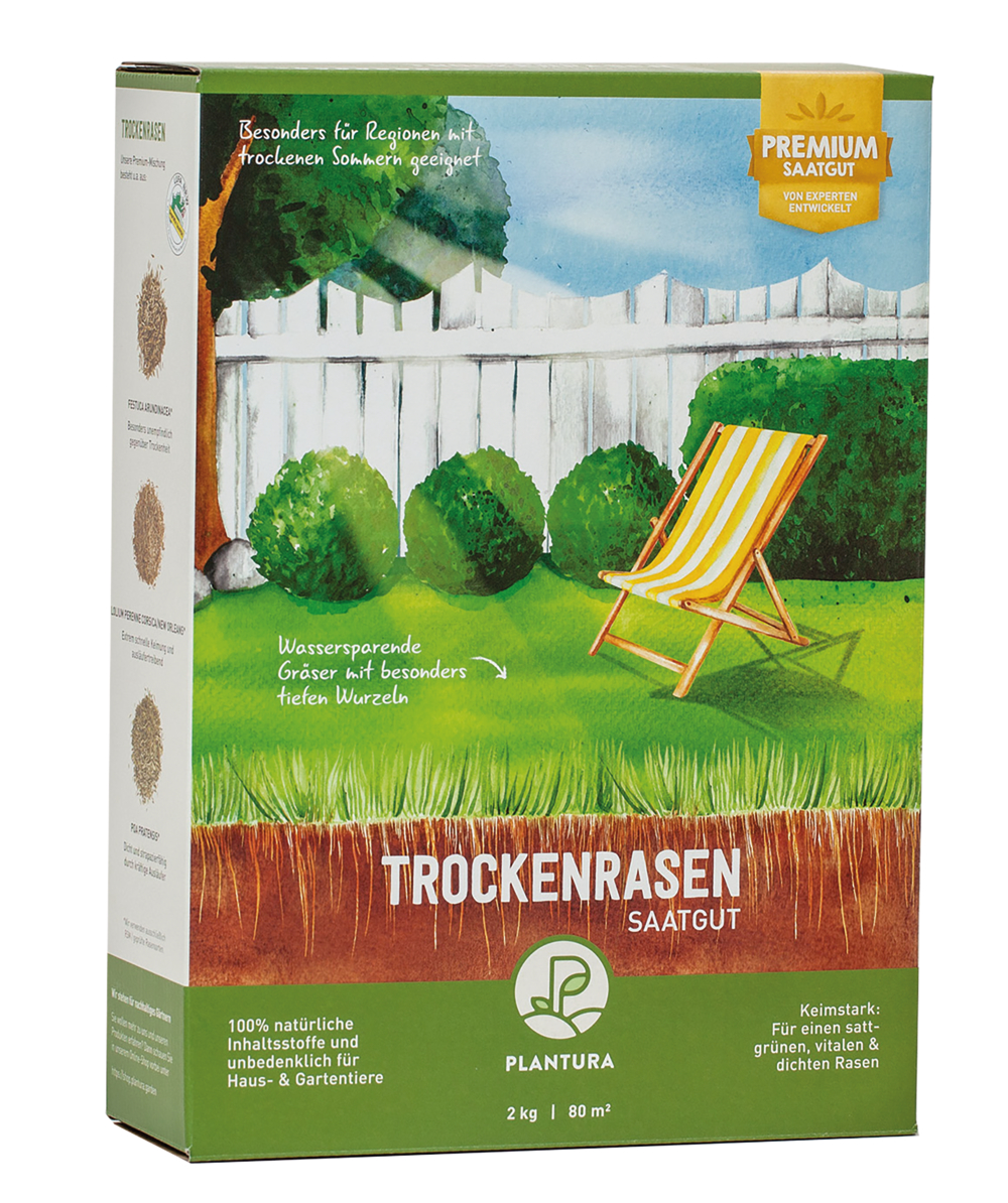 Plantura Trockenrasen Premium-Saatgutmischung 2 kg