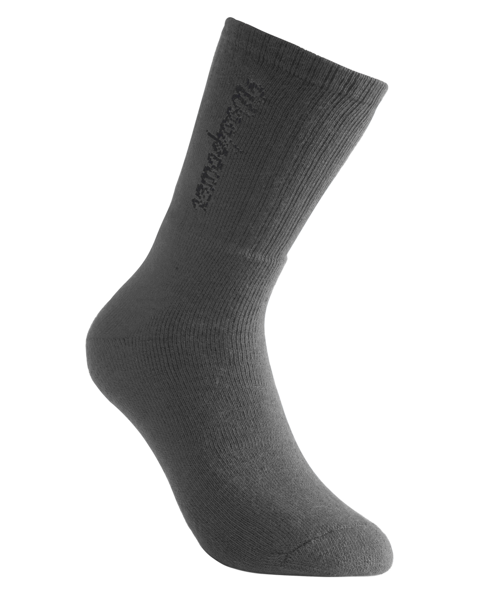 Woolpower Socks Classic Logo 400 / Merino Socken grey, XXWP8424G