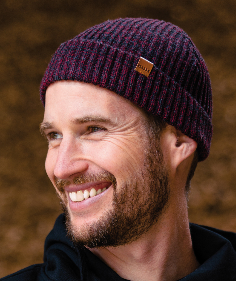 Beanie Mütze, Strickmütze Rot » online für Forst und Garten bestellen