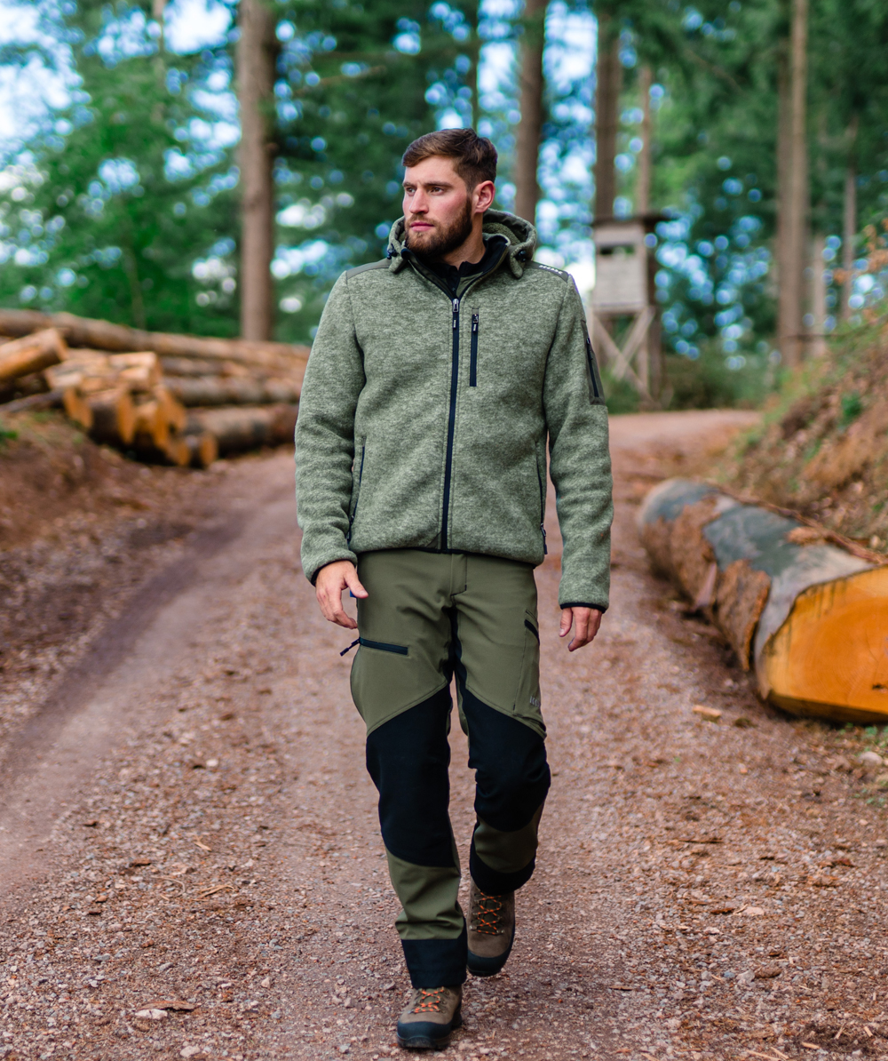 Produktbild von KOX Forstjacke Vento 3.0 Grün/Orange Kaufen | KOX