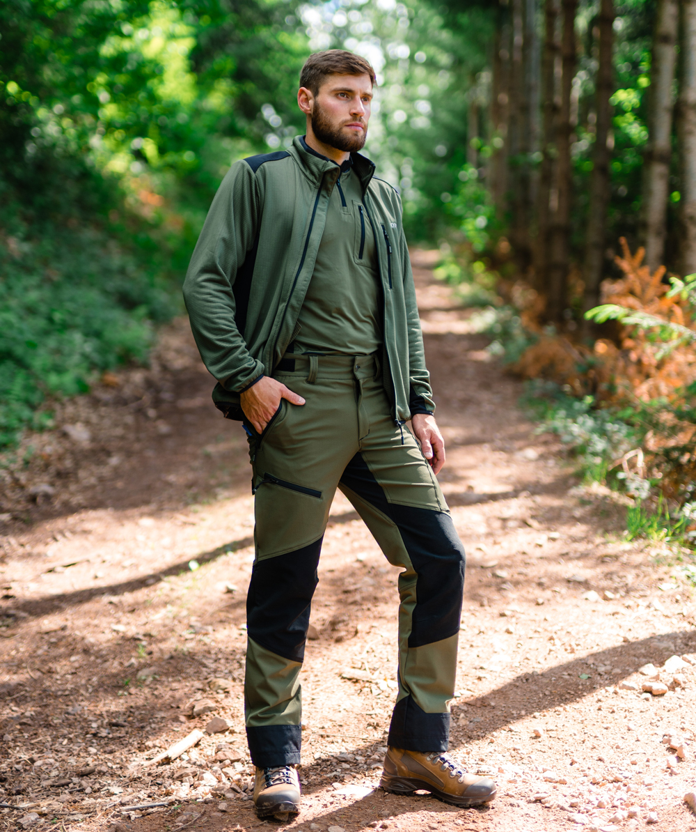 Outdoorhose grün clearance