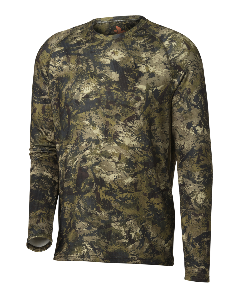 T shirt manche longue camouflage clearance