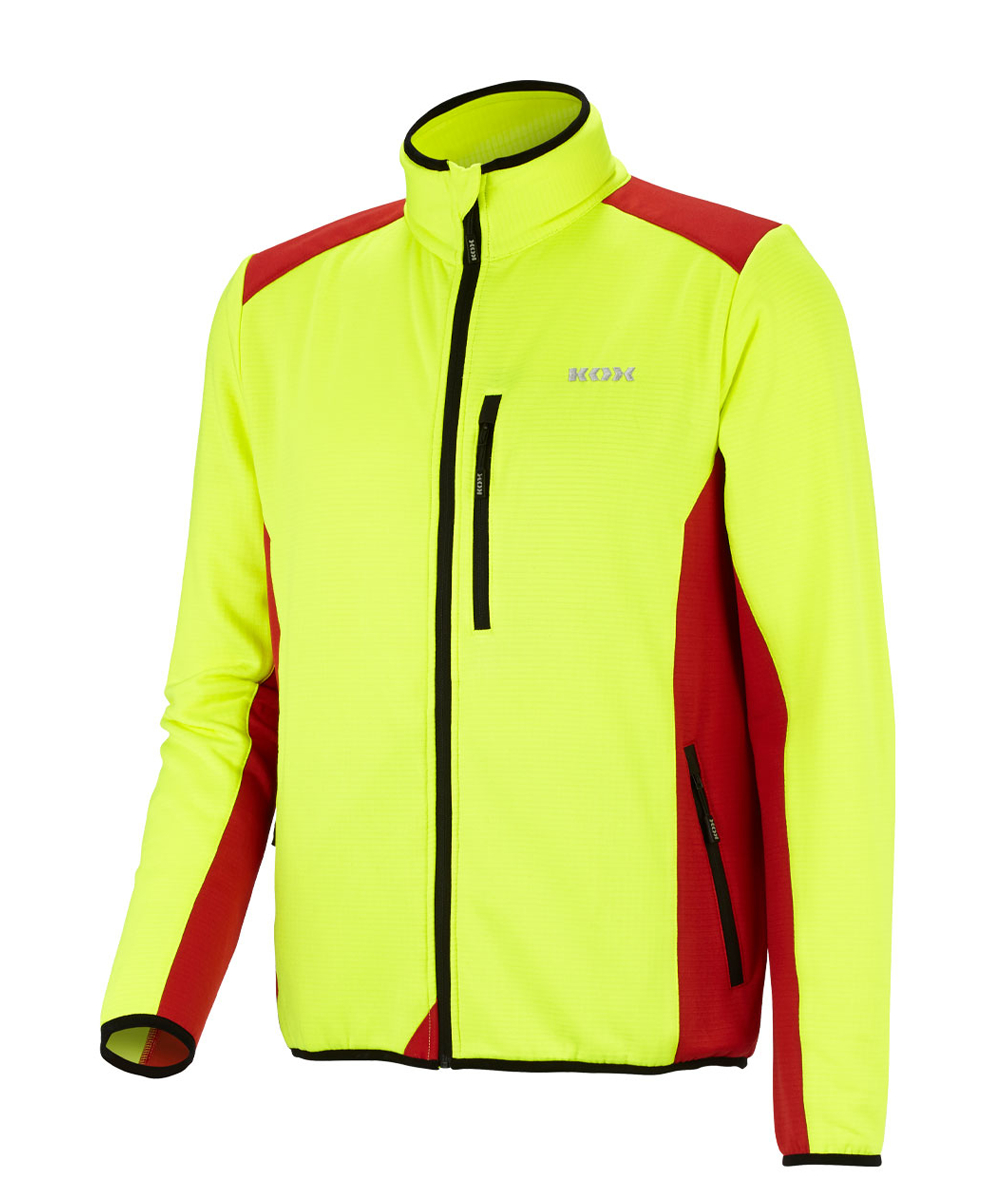 KOX Funktionsjacke Iso Gelb/Rot, Gelb/Rot, XX76121