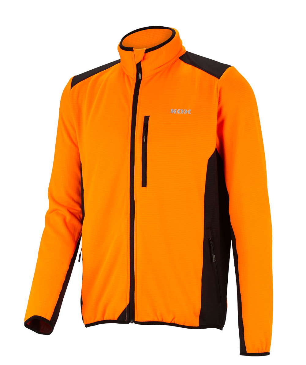 KOX Funktionsjacke Iso Orange/Schwarz, Orange/Schwarz, XX76120