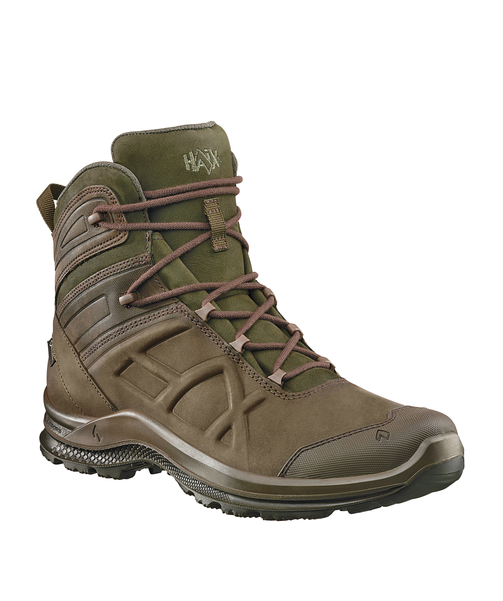 Haix Outdoorschuh Black Eagle Nature GTX Mid Braun / Olive, Braun / Olive, XX73427