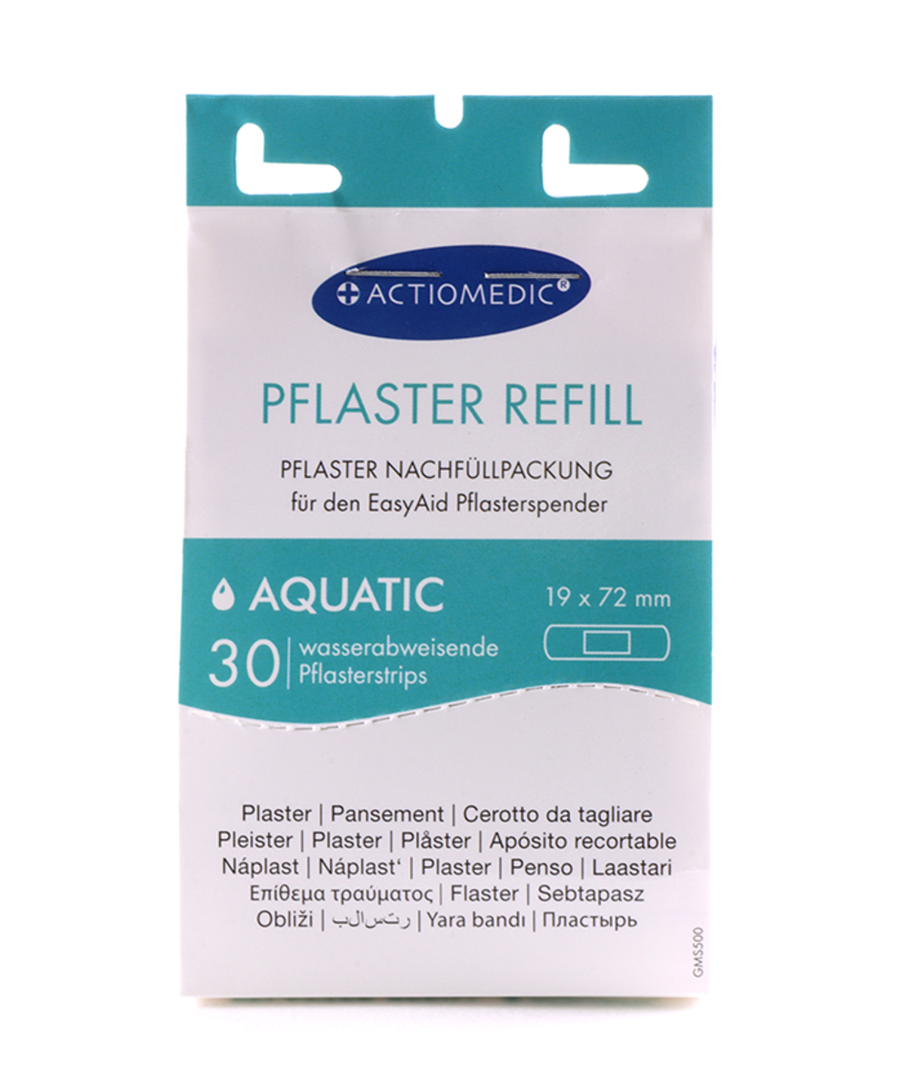 Actiomedic Nachfllpackung EasyAid Aquatic, Nachfllset mit 30 Stck, XX73539-01