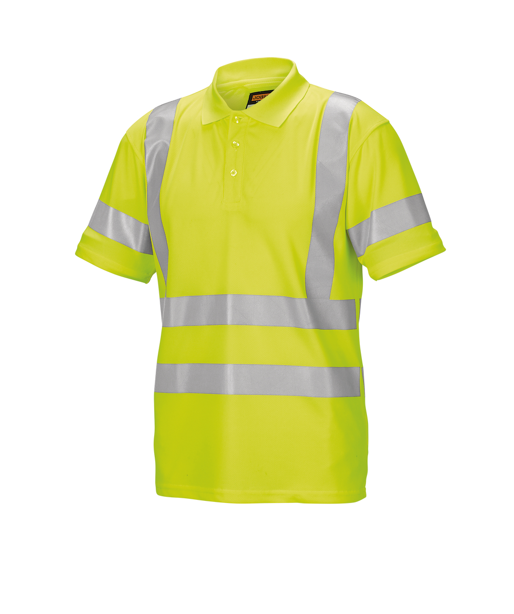 Jobman Poloshirt HiVis 5592 Gelb, Gelb, XXJB5592G