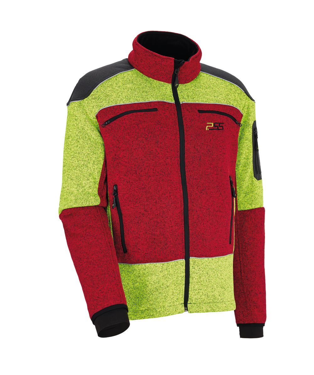 PSS Faserstrickjacke X-treme Arctic Gelb/Rot, Gelb/Rot, XX76116