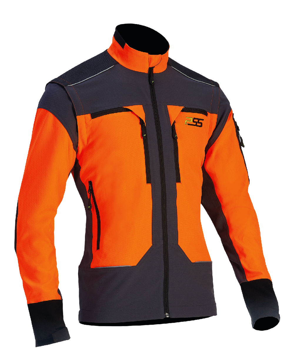 PSS Funktionsjacke X-treme Vario Orange/Grau, Orange/Grau, XX71410