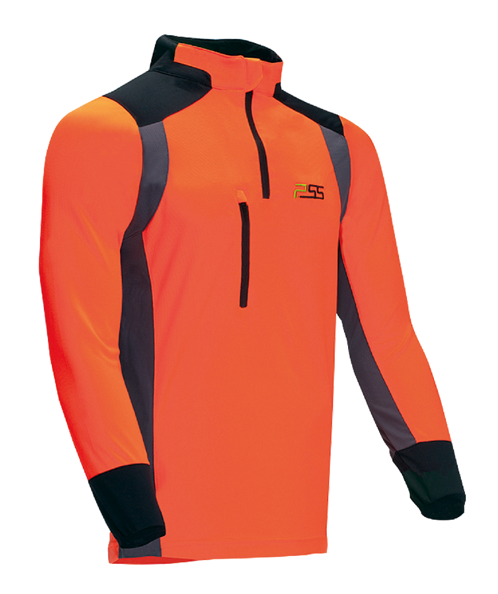 PSS Funktionsshirt X-treme Skin langarm, orange/grau, langarm, orange/grau, XX77154