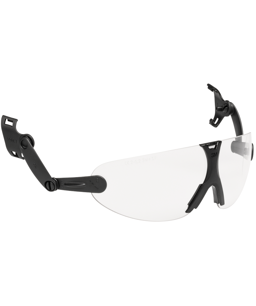 3M Integrierte Schutzbrille/ Sicherheitsbrille V9 Klar, für 3M Peltor G3000 und G500 Gehör- und Kopfschutz-Kombinationen, XX74301