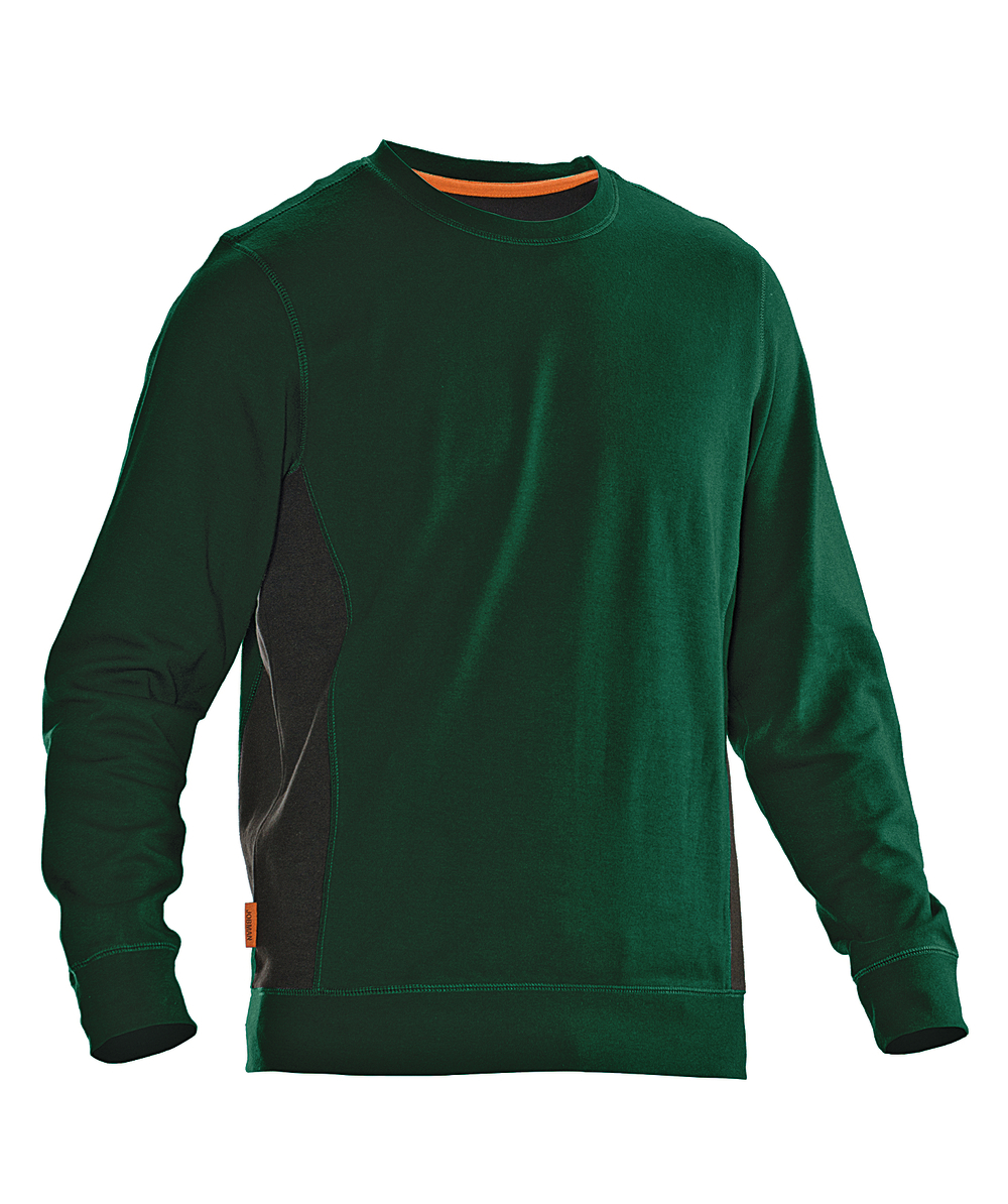 Jobman Sweatshirt 5402 Grn/Schwarz, Grn/Schwarz, XXJB5402GR