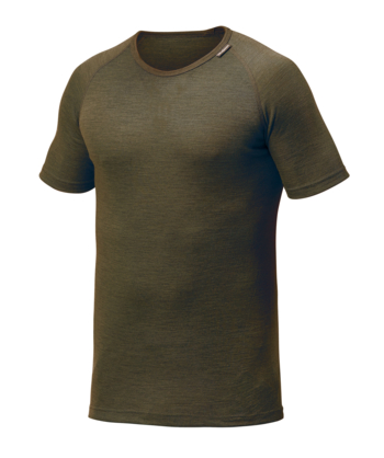 Woolpower Tee LITE Rundhalshemd / Merino Shirt Pine green » bei KOX online  für Forst und Garten bestellen