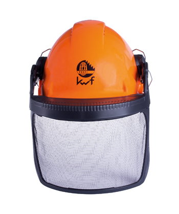 Gehörschutz Forsthelm Schutzhelm Sicherheit Gesichtschutz Kettensäge Helm Maske# 