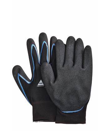 Damen Gartenhandschuhe Mechanics-Handschuhe Defender rot schwarz Montage 